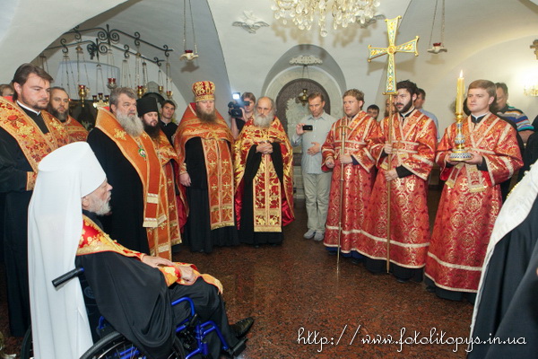 3 июля Блаженнейший Митрополит Киевский и всея Украины Владимир посетил Свято-Введенский мужской монастырь города Киева
